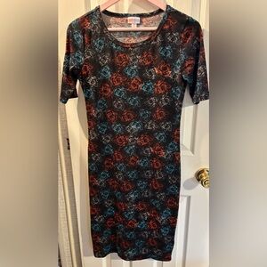 LuLaRoe Black and Red Dress